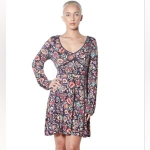 NWT Boho Floral Dress Medium